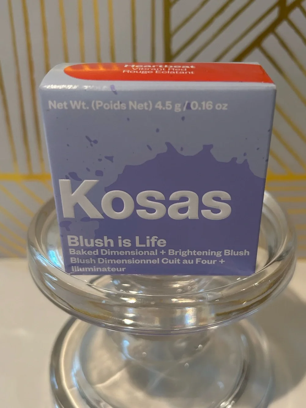 ✨ Kosas Blush Is Life Baked Dimensional + Brightening Blush | Heartbeat | NIB